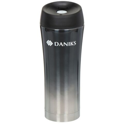 Термокружка нерж, 0.45 л, Daniks, г-фит, SL-NT015-met-grpht