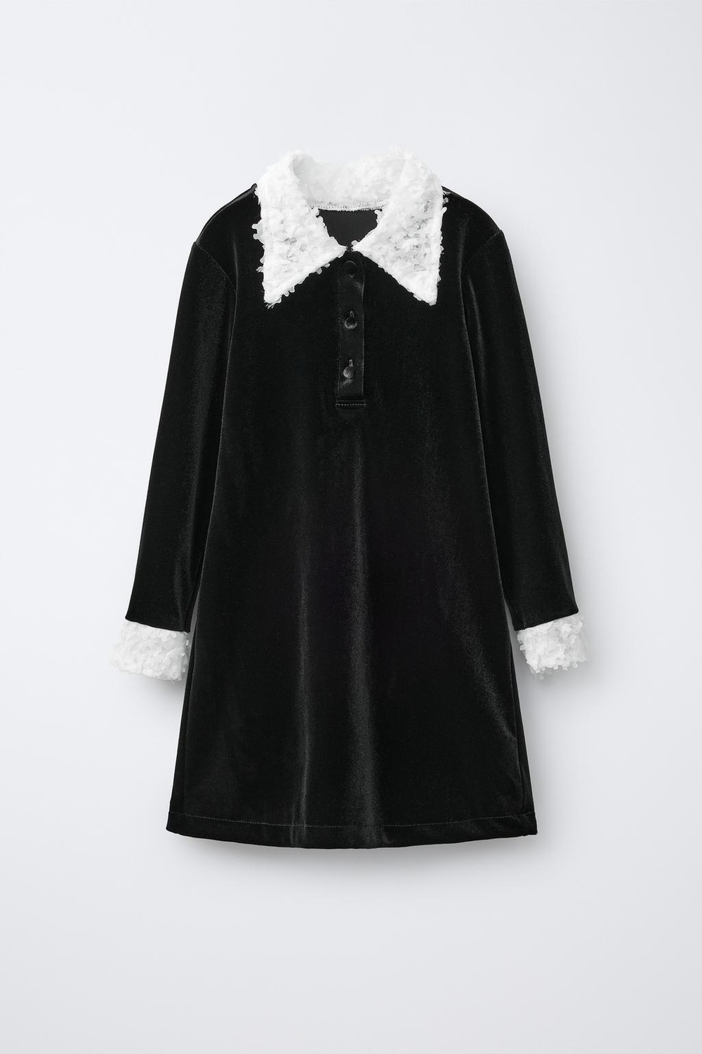 ZARA ГОТИЧЕСКОЕ ПЛАТЬЕ-КОСТЮМ, ЧЕРНЫЙ