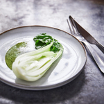 Набор тарелок IKEA GLADELIG (ГЛАДЕЛИГ), Серый, 20 см, 4 шт