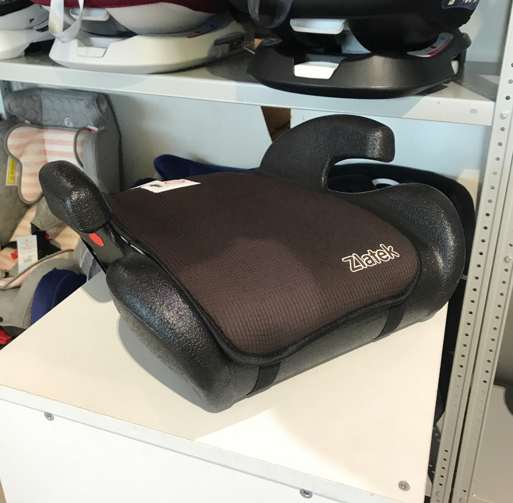 Бустер "GALS" коричневый, 6-12 лет, 22-36 кг, группа 3, шт