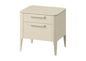 Тумба прикроватная Type oak 2 ящика ширина 50 см (молочный)