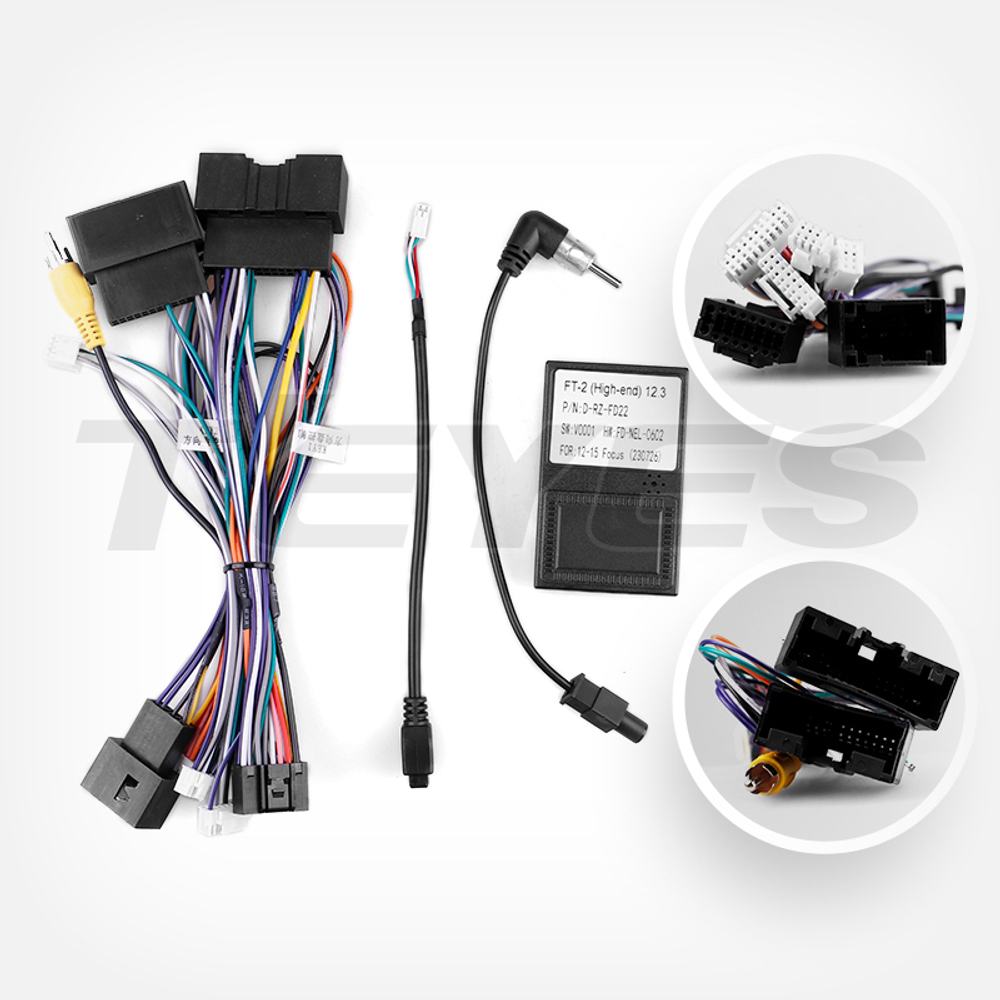 Магнитола для Ford Focus 3 2011-2019 - Teyes LUX ONE ROUND монитор 12.3" 2K QLED на Android 10, ТОП процессор, CarPlay, 4G SIM-слот