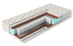 Матрас Бейс Норма Мультипакет/Base Норма Multipocket S1000 кокос10мм+ортофайбер20мм