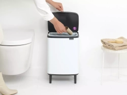 Brabantia - Контейнер для мусора Bo Touch Hi 12л белый / артикул   227240  / GTIN 8710755227240