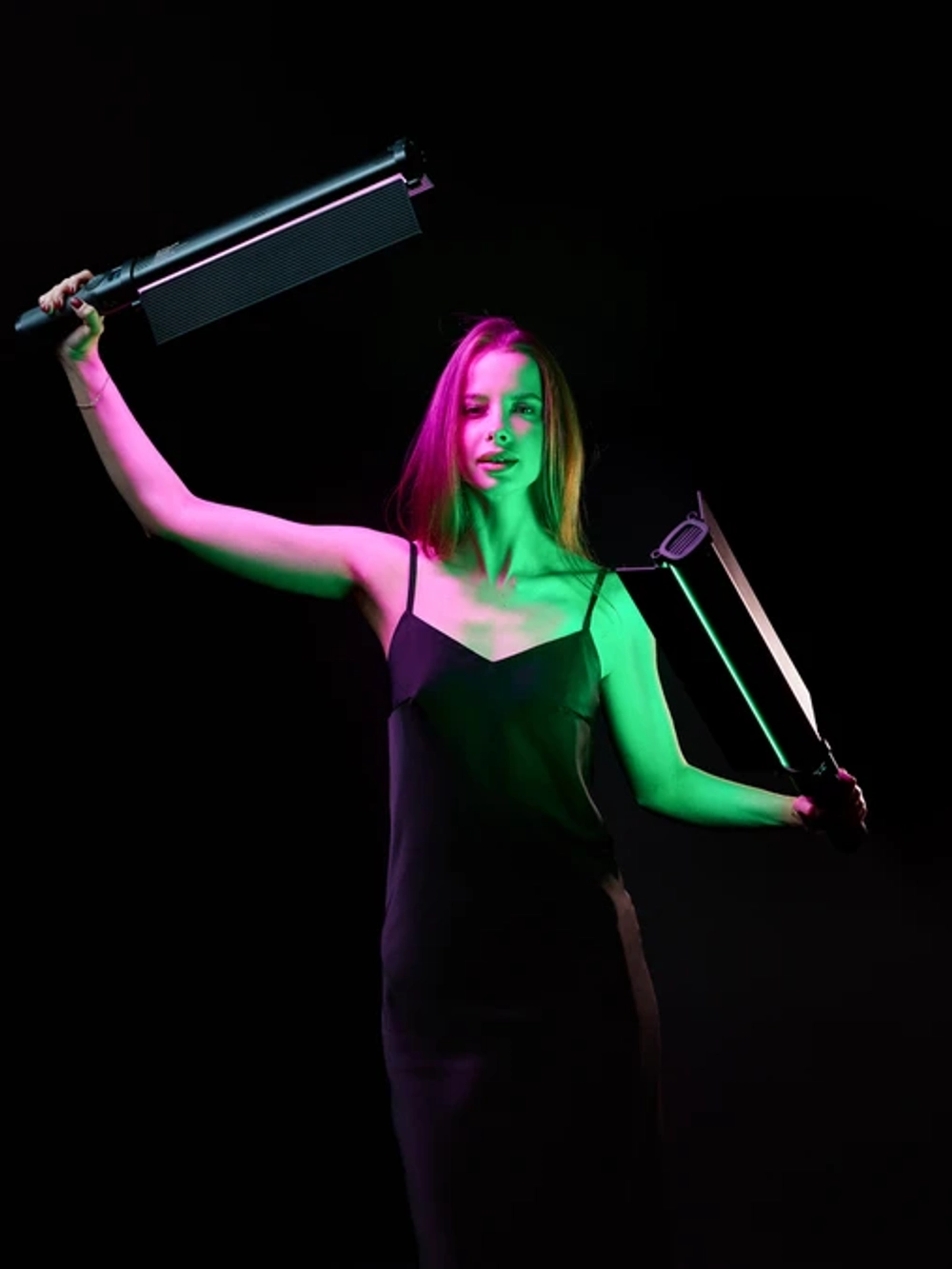 Осветитель светодиодный Raylab RL-LED40RGB со шторками