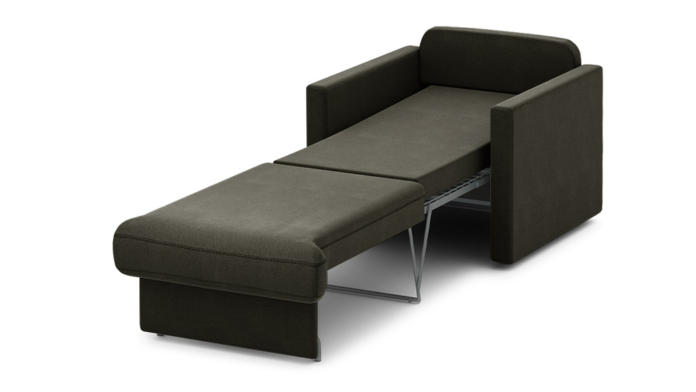 Кресло Стелф 2 Strong 06 90*93*86 см, Черный Рогожка Серджио Фиеста