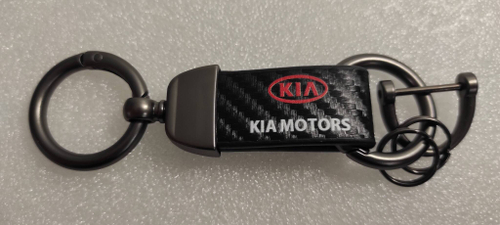 Брелок "KIA" карбон mini (1 шт.)