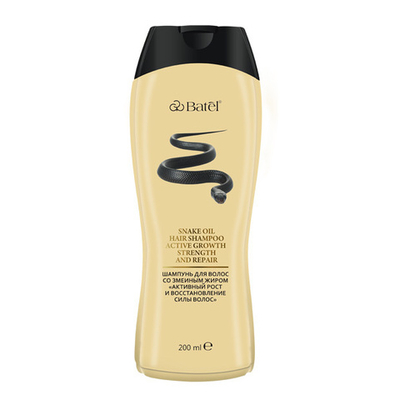 Batel. Шампунь для волос со змеиным жиром "Активный рост и восстановление силы волос"
