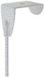 ВЕШАЛКА НАДВЕРНАЯ НОТА ЗМИ 5 БЕЛОЕ СЕРЕБРО ВНД 310 БС