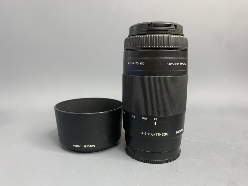 Sony 75-300mm 4.5-5.6 внутри пыль