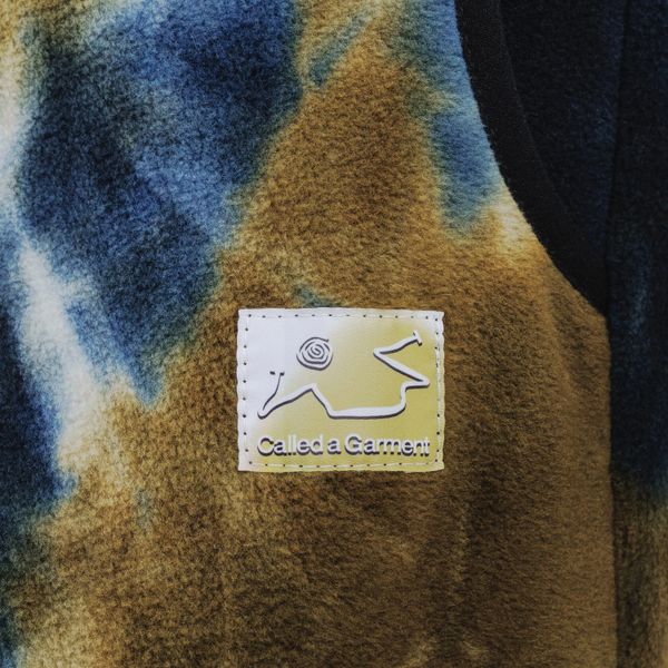 Жилет Wilderness tie-dye синий / хаки - фото 8