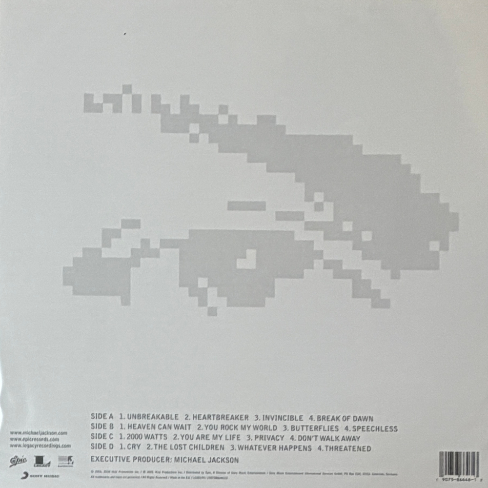 Michael Jackson ‎– Invincible 2LP (Европа 2018г.) Picture Т