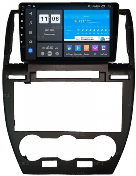 Магнитола для Land Rover Freelander 2006-2012 (монохром экран) - Vomi AK537R9-MTK-LTE Android 10, 8-ядер, 4-64Гб, SIM-слот