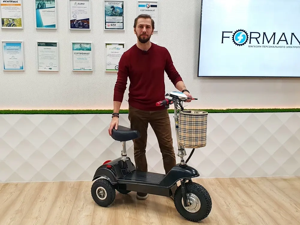Электротрицикл Partner SF 8 Comfort PRO 500W