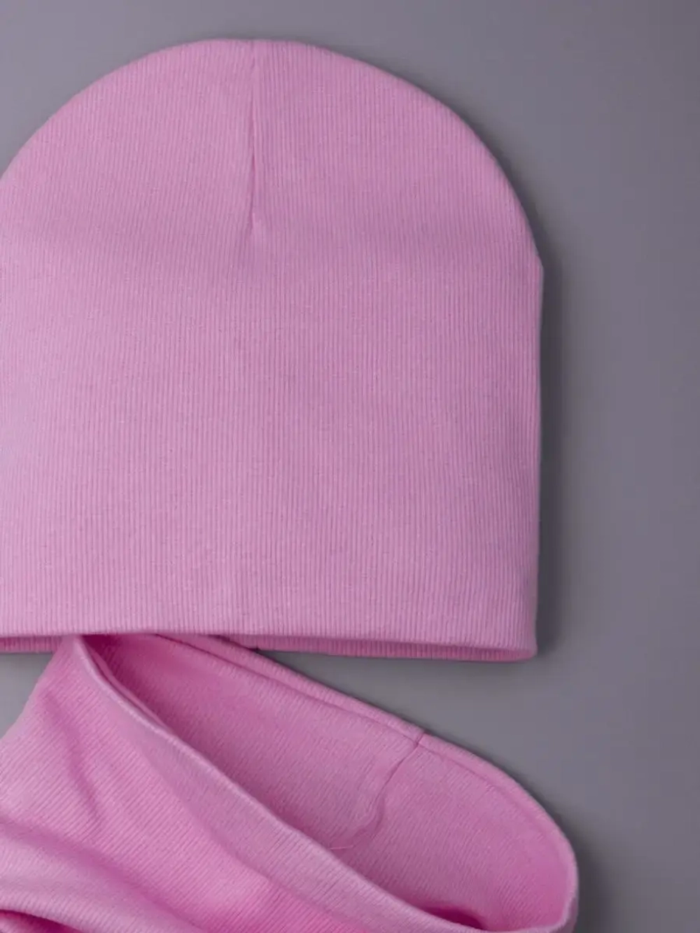 Шапка для девочки осенняя и снуд