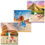 Тетрадь 48л, А4, клетка, Brauberg Travel, 1 шт.