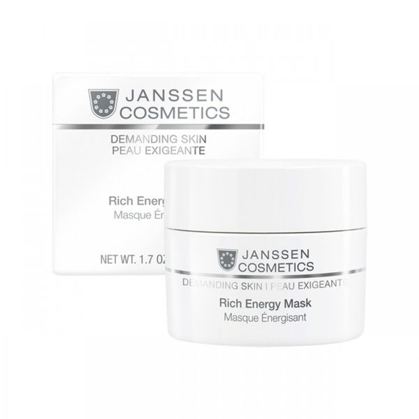 Энергонасыщающая регенерирующая маска Rich Energy Mask, Demanding Skin, Janssen Cosmetics, 50 мл