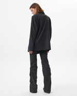 OVERSIZED STRIPPED BLAZER