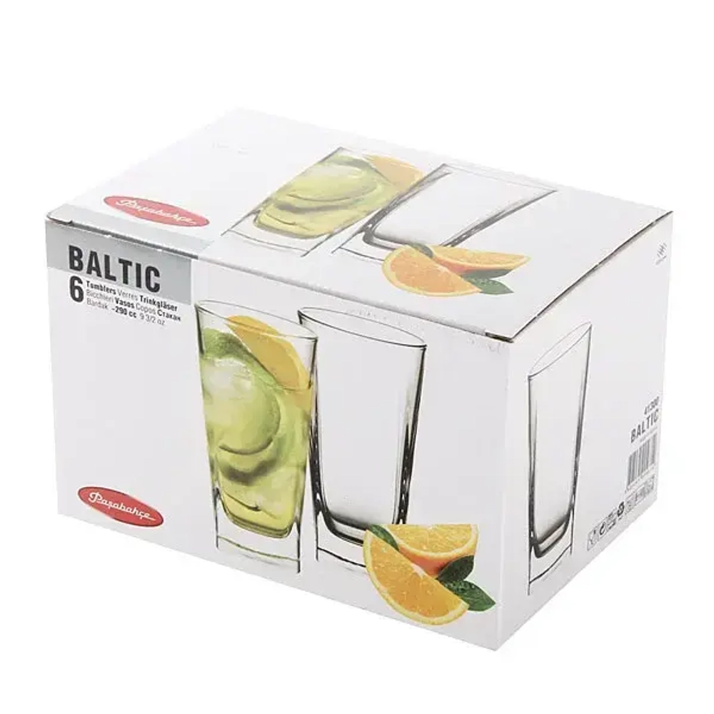 Набор стаканов для коктейля 6шт 290мл «Балтик» 41300