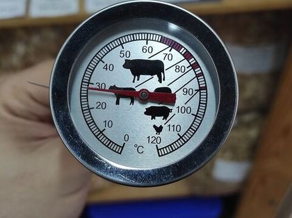 Термометр щуп механический (0-120 С)