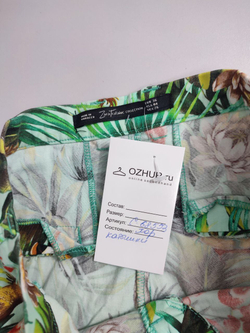 Брюки Zara Trafaluc с принтом 42 размер