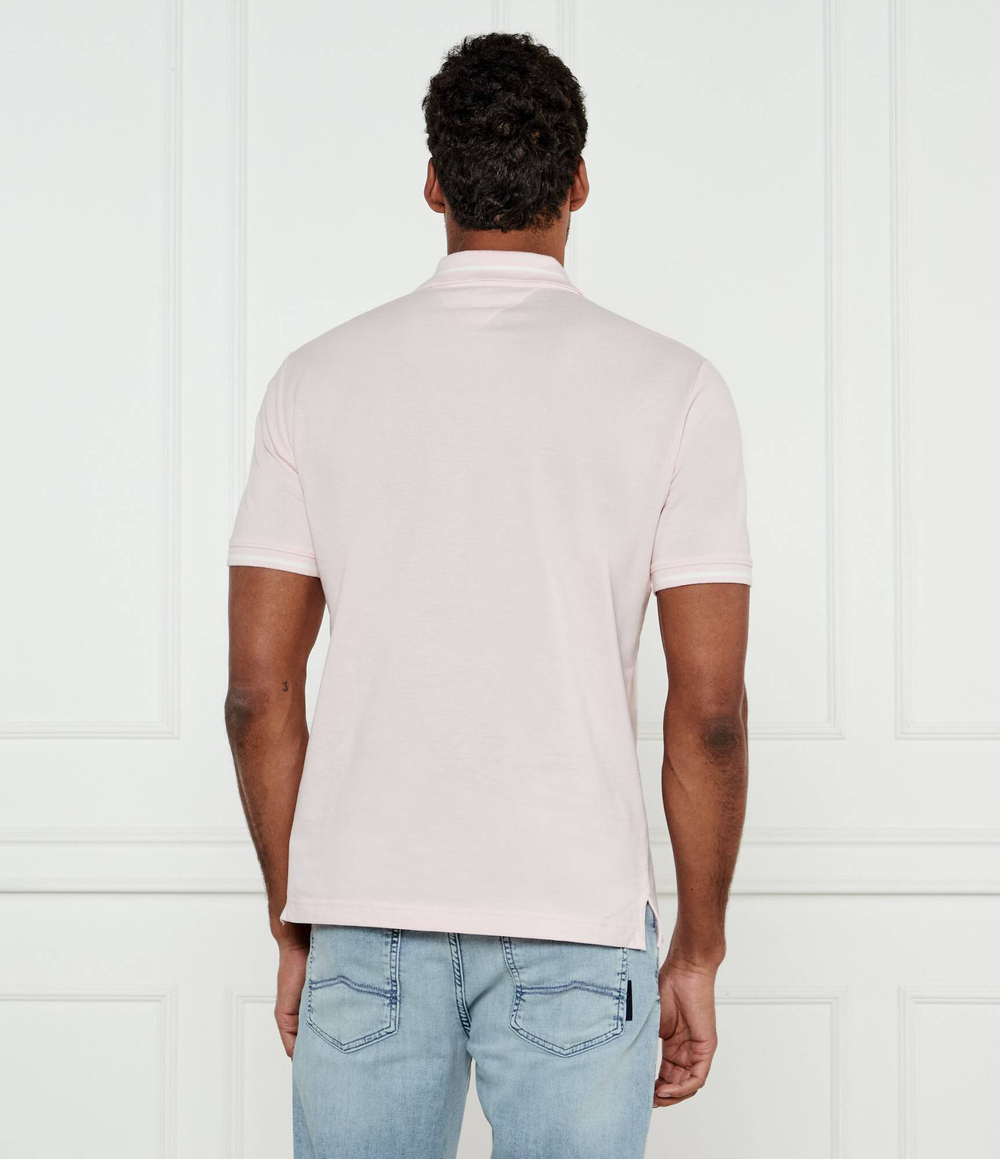 Поло Tommy Jeans - пудро-розовый(DM0DM20745)