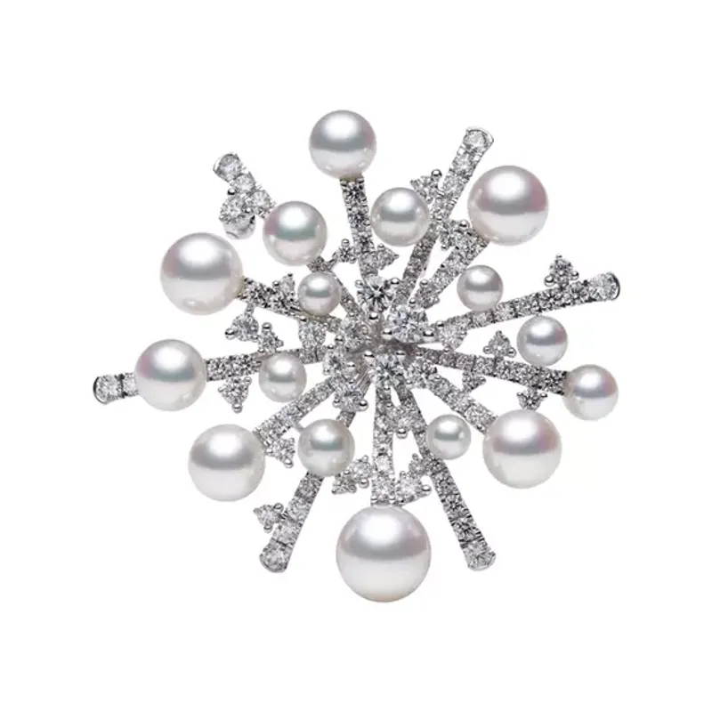 Жемчужная Брошь Splash