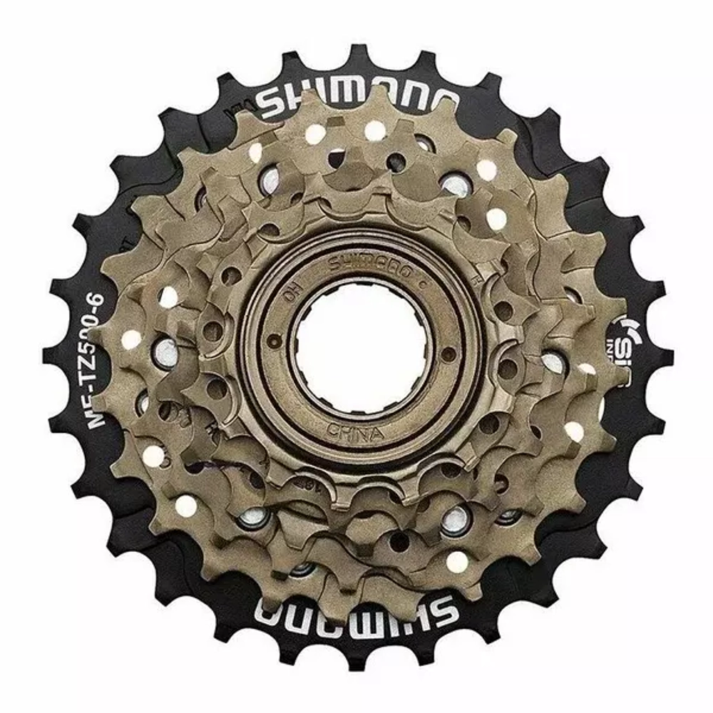 Звездочка ВЕЛО 6-ти ск. трещотка Shimano MF-TZ500 (14-28)