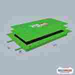 Надувная подушка «Свободное падение» для прыжков, 4,92×9,32×0,9 м