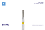 Бор алмазный желтый Frank Dental типа FG - D.830L.010.C.FG