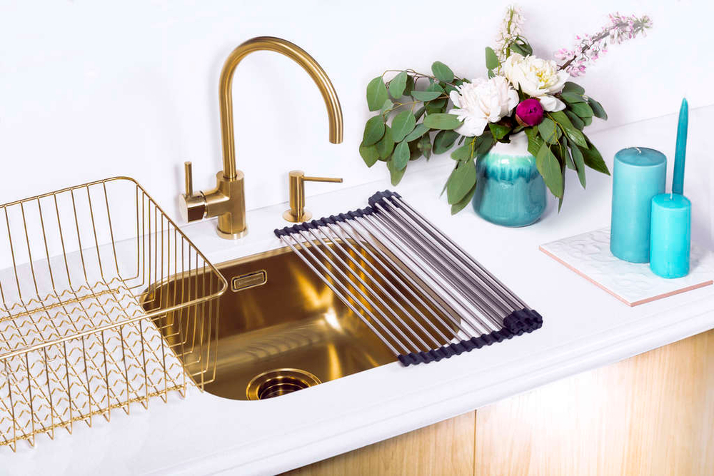 Мойка Omoikiri Omi 44-U/I-AB нерж. сталь | Латунь