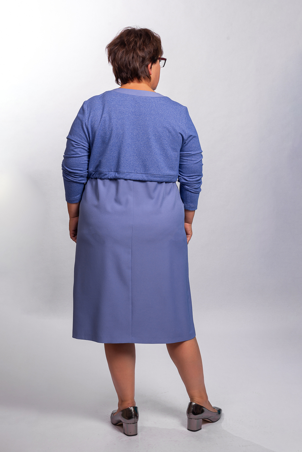 Платье женское 3038ЛП, Кобальт #81К053038ЛП