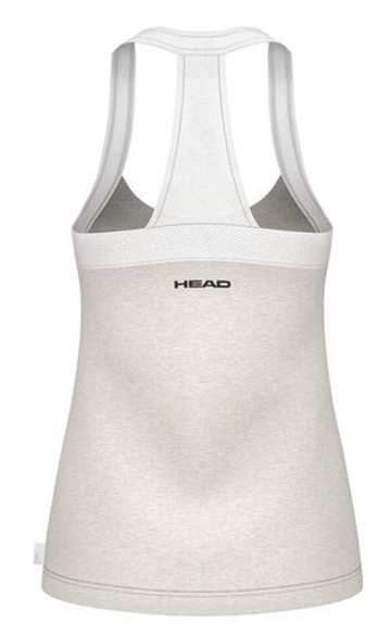 Женский топ теннисный Head Play Tech Tank - willow grey