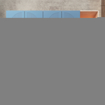 Шкаф Агератум МДФ четырехсекционный с стеллажом Сапфир структурный (0,3) G4018-62A матовая - Дуб молочный 8622  220*60*240