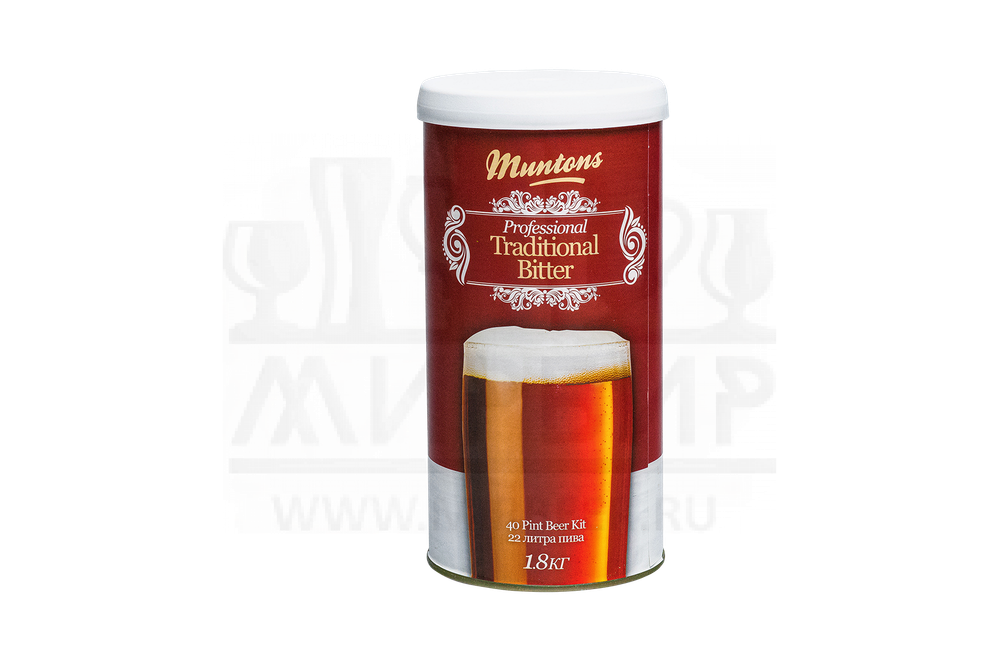 Солодовый экстракт Muntons "Traditional Bitter", 1,8 кг