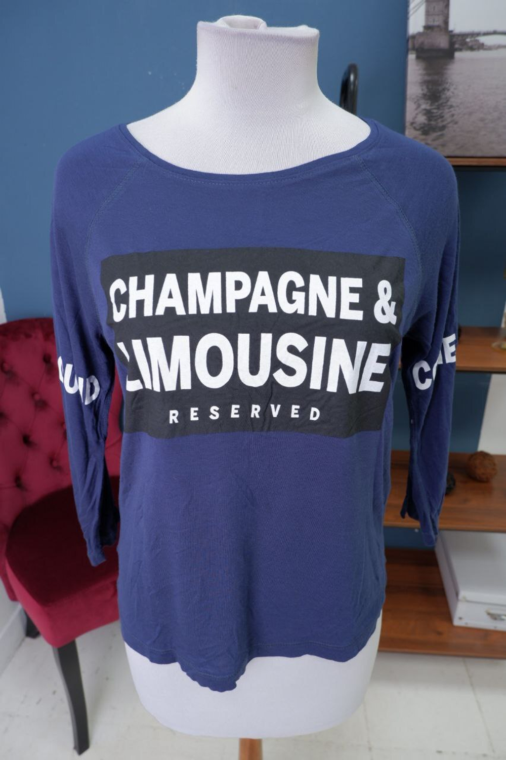 Джемпер Reserved с принтом 46 размер