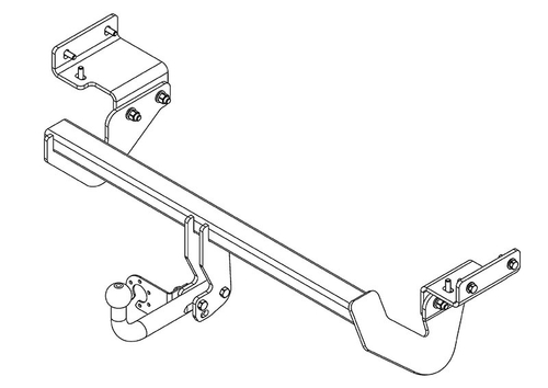 Фаркоп Avtos на KIA CEE'D (08.2012-2018)(паспорт и сертификат в комплекте)(без электрики)KI 26