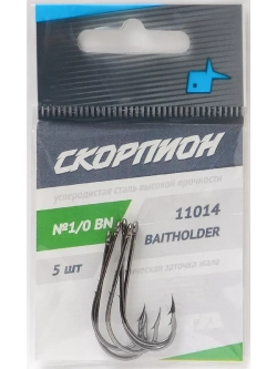Крючки "Baitholder" (Скорпион)