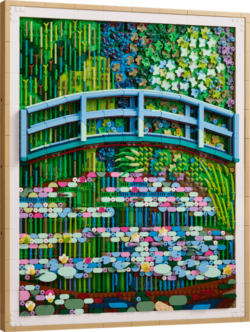 Конструктор LEGO ART 31220 Claude Monet – Bridge over a Pond of Water Lilies