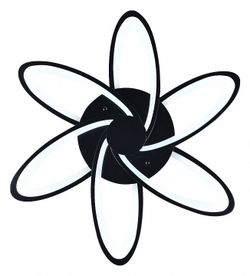 Потолочная люстра Natali Kovaltseva High-Tech Led Lamps HIGH-TECH LED LAMPS 82008 BLACK