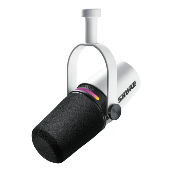Shure MV7+ White