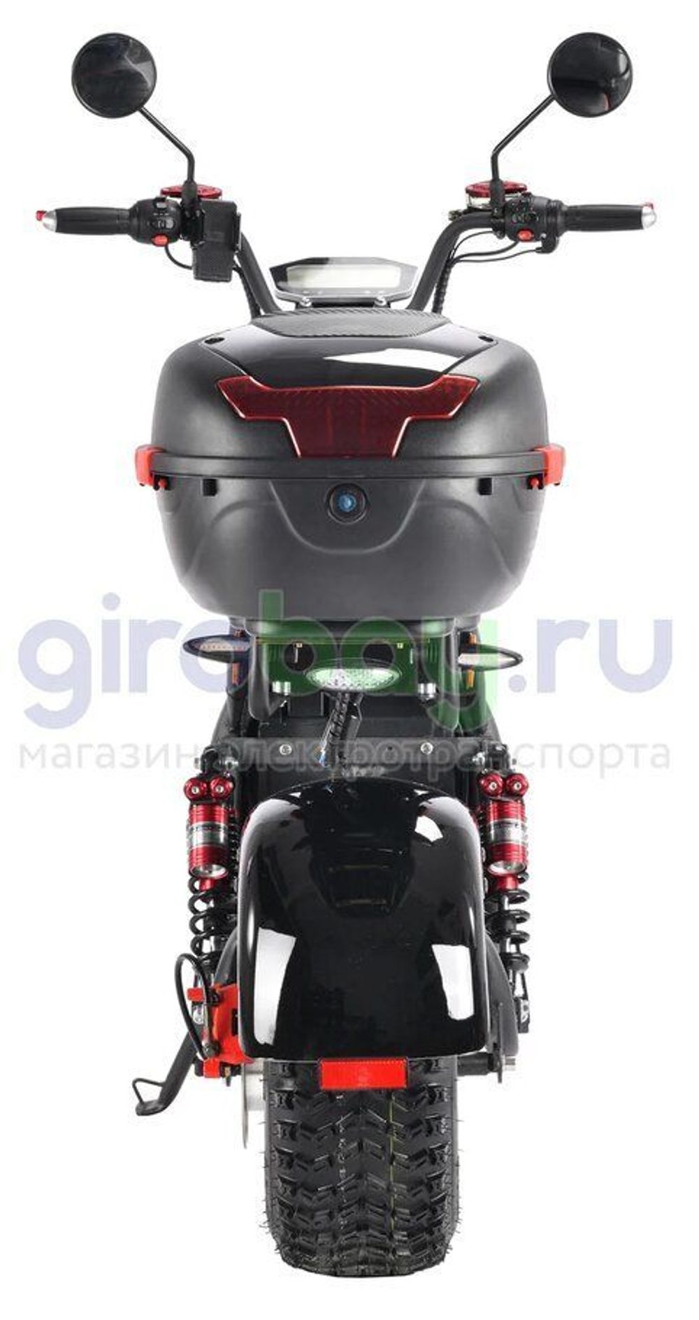 Электроскутер CityCoco WHITE SIBERIA PRO 2500w (Черный) фото 8 фото №13