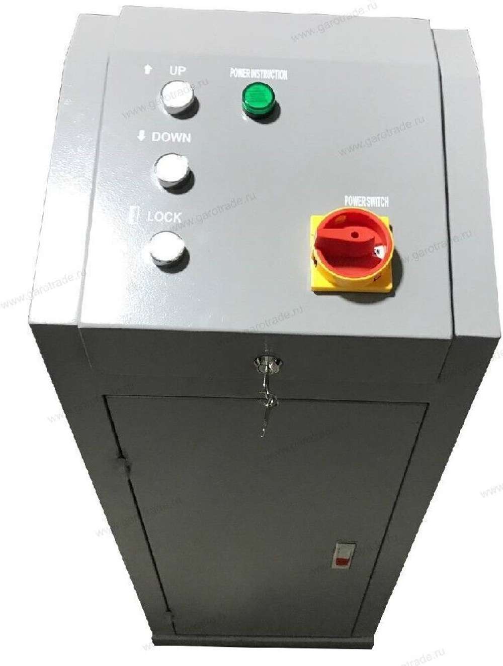 Подъемник ножничный короткий г/п 3000 кг напольный KRW3FS/220_grey
