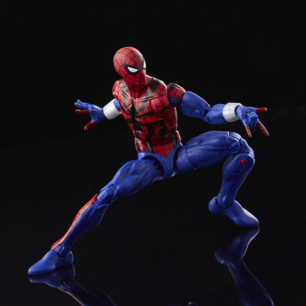 Hasbro Marvel Legends Spider-Man - Фигурка Бен Рейли Человек-паук 16 см Ретро F3699