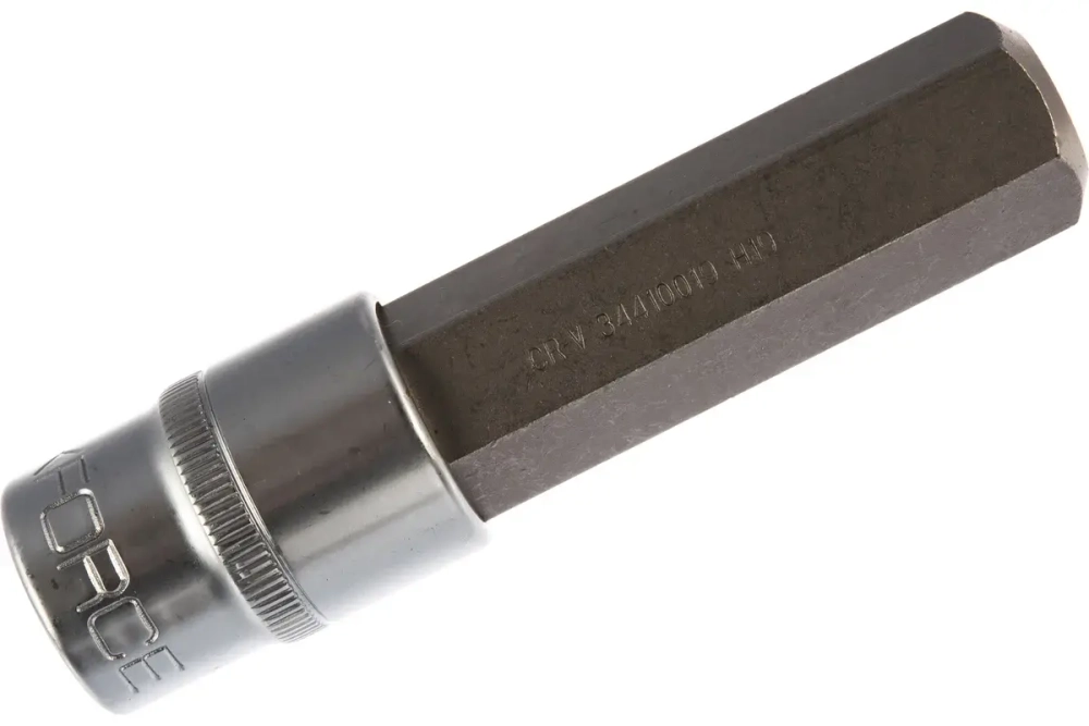 Головка-бита 6-гранная 19мм 1/2" (L-100мм) ROCKFORCE RF-34410019