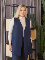 Жилет 1367 синий Novita (Акция)