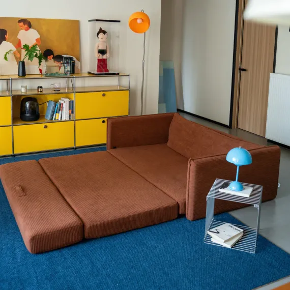 Диван KUMO, каштан