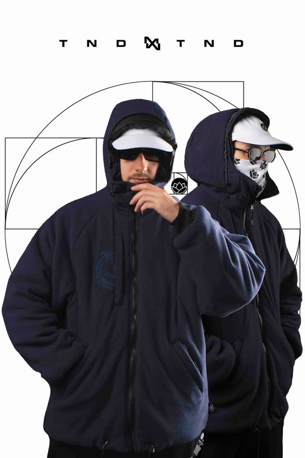 Куртка Cэнсэй синяя - фото 4