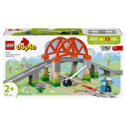 LEGO DUPLO Town / Мост и железнодорожные пути / набор расширения 10426