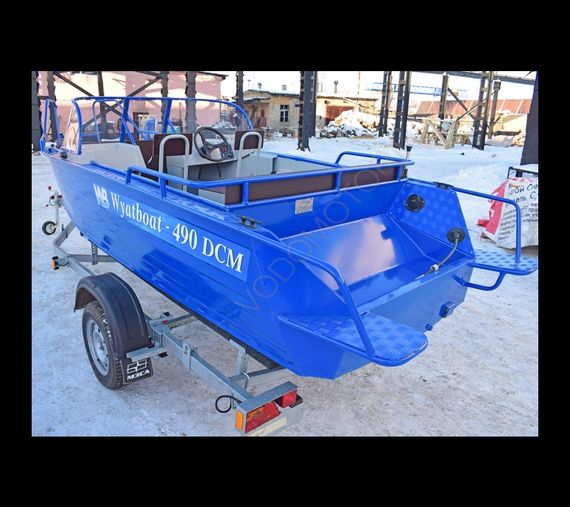 Алюминиевый катер WYATBOAT Wyatboat-490 DCM